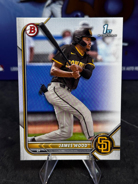 2022 Bowman - James Wood #BP-108 1st Bowman