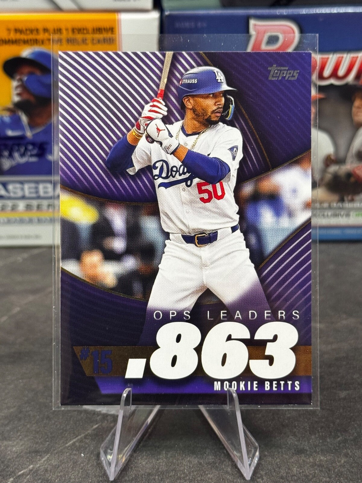 2025 Topps Series 2 - OPS Bests #OPS-15 Mookie Betts