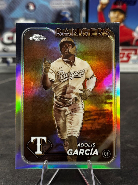2024 Topps Chrome - Adolis Garcia #114 Sepia Refractor