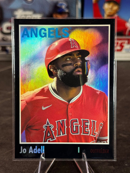 2024 Topps Archives - 1970 Topps Jo Adell #110 Black Foilboard