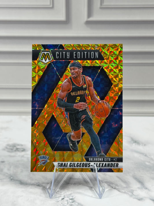 2024-25 Panini Mosaic - City Edition Shai Gilgeous-Alexander #289 ReactiveYellow