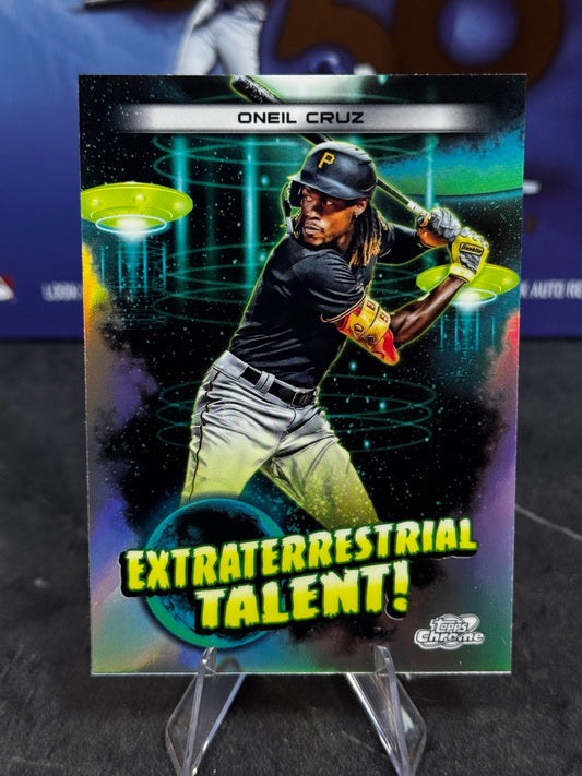 2023 Topps Cosmic Chrome - Extraterrestrial Talent Oneil Cruz #ET-23