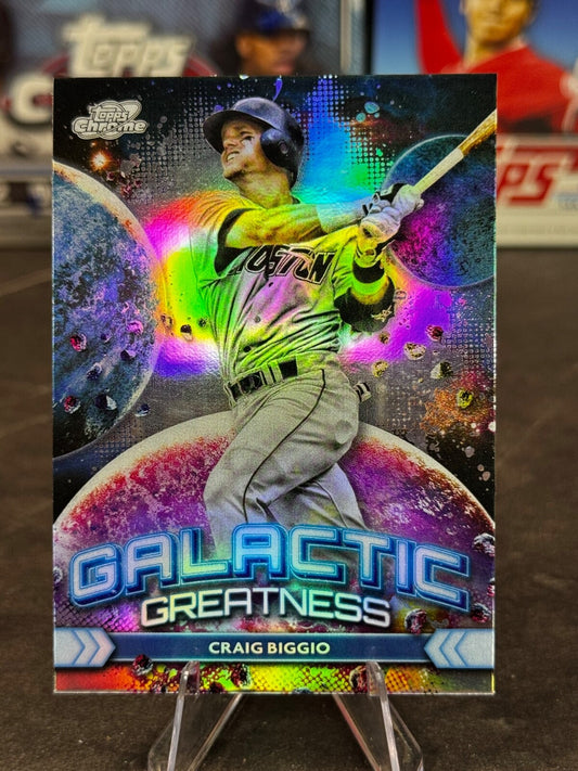 2024 Topps Cosmic Chrome - Galactic Greatness Craig Biggio #GG-23