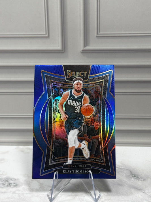 2024-25 Panini Select - Concourse Klay Thompson #38 Blue Prizm