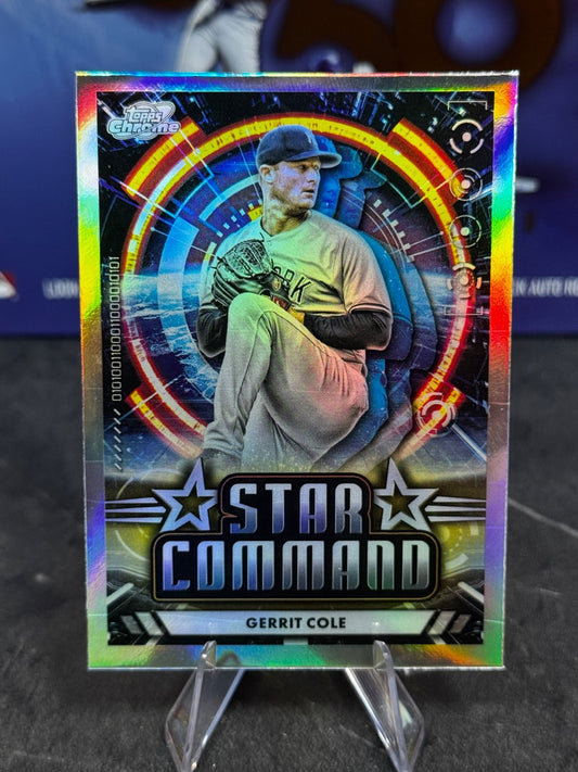 2024 Topps Cosmic Chrome - Star Command Gerrit Cole #SC-1