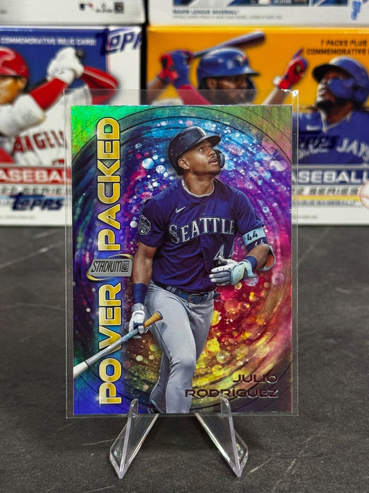 2024 Topps Stadium Club - Power Packed Julio Rodriguez #PP-14