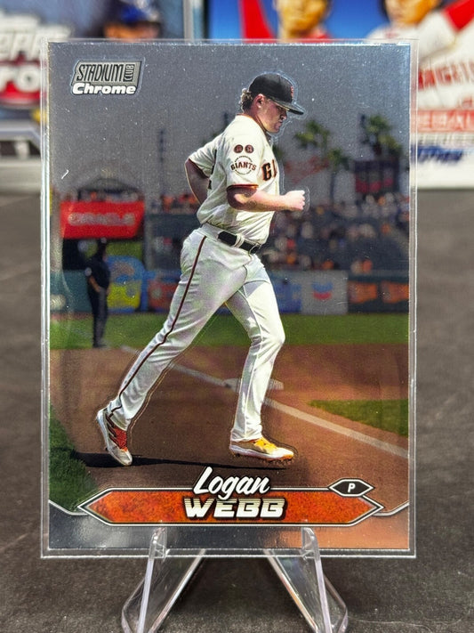2024 Topps Stadium Club - Logan Webb #288 Chrome