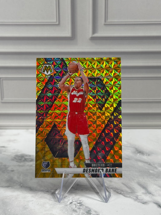 2024-25 Panini Mosaic - Desmond Bane #72 Reactive Yellow Mosaic Prizm