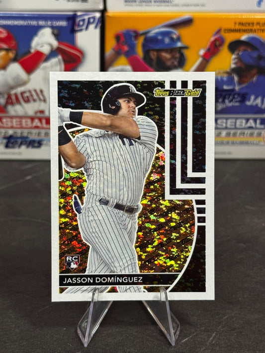 2024 Topps Update Series - Topps Black Gold Jasson Dominguez Rookie #BG-7 (RC)