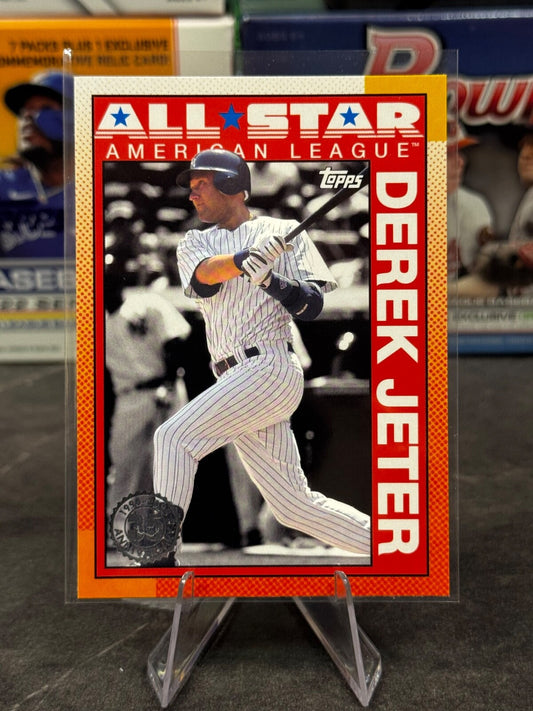 2025 Topps Series 2 - 1990 ALL STAR BASEBALL #90AS-22 Derek Jeter
