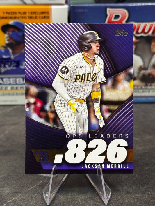 2025 Topps Series 2 - OPS Bests #OPS-25 Jackson Merrill