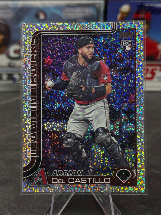 2025 Topps Series 1 - Adrian Del Castillo #226 Sandglitter (RC)