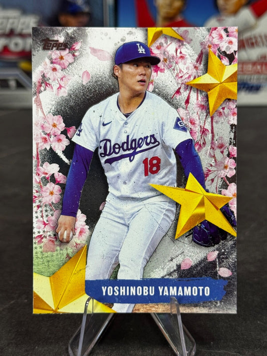 2025 Topps Series 1 Tokyo Series - Stars of Japan Yoshinobu Yamamoto #SOJ-2