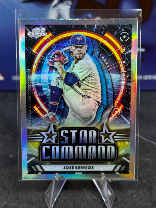 2024 Topps Cosmic Chrome - Star Command José Berrios #SC-11