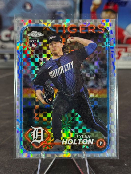 2024 Topps Chrome Update Series - Tyler Holton #USC192 X-Fractor (RC)