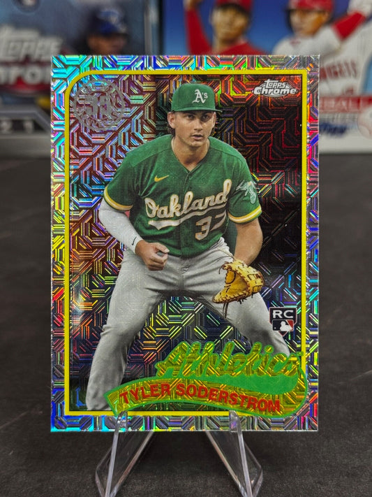 2024 Topps - 1989 Topps Chrome Silver Tyler Soderstrom #T89C-43 (RC)
