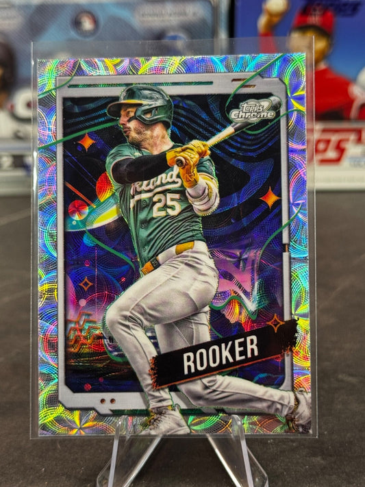 2024 Topps Cosmic Chrome - Brent Rooker #102 Nucleus Refractor