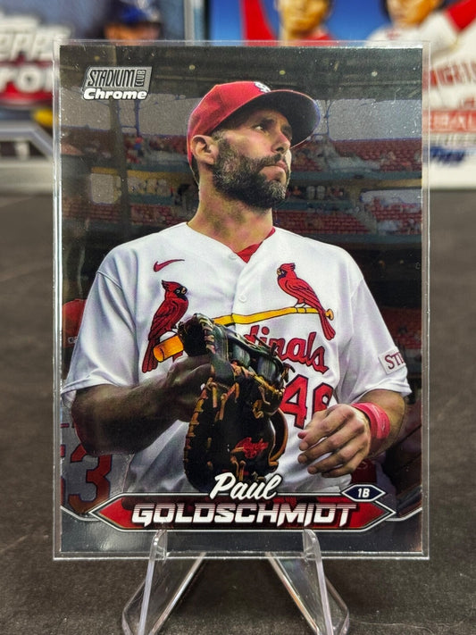 2024 Topps Stadium Club - Paul Goldschmidt #225 Chrome