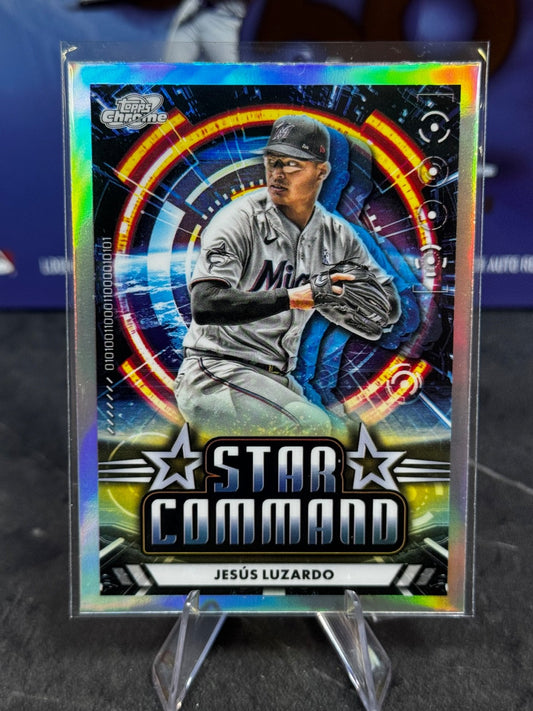2024 Topps Cosmic Chrome - Star Command Jesus Luzardo #SC-4