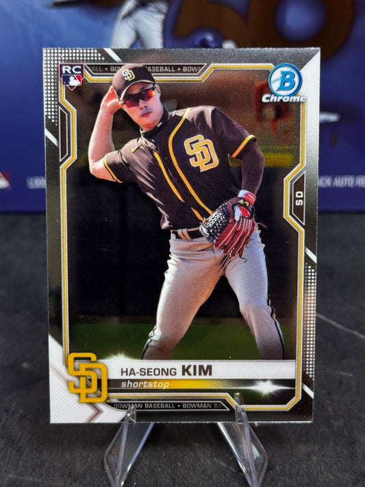 2021 Bowman Chrome - Ha-Seong Kim Rookie #97 (RC)