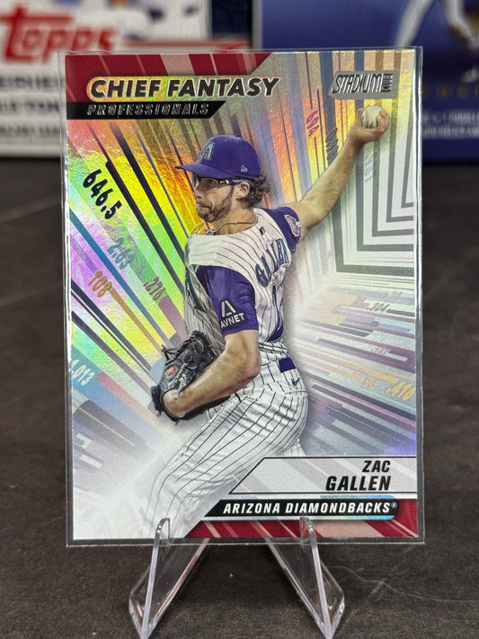 2024 Topps Stadium Club - Chief Fantasy Professionals Zac Gallen #CFPRO-20