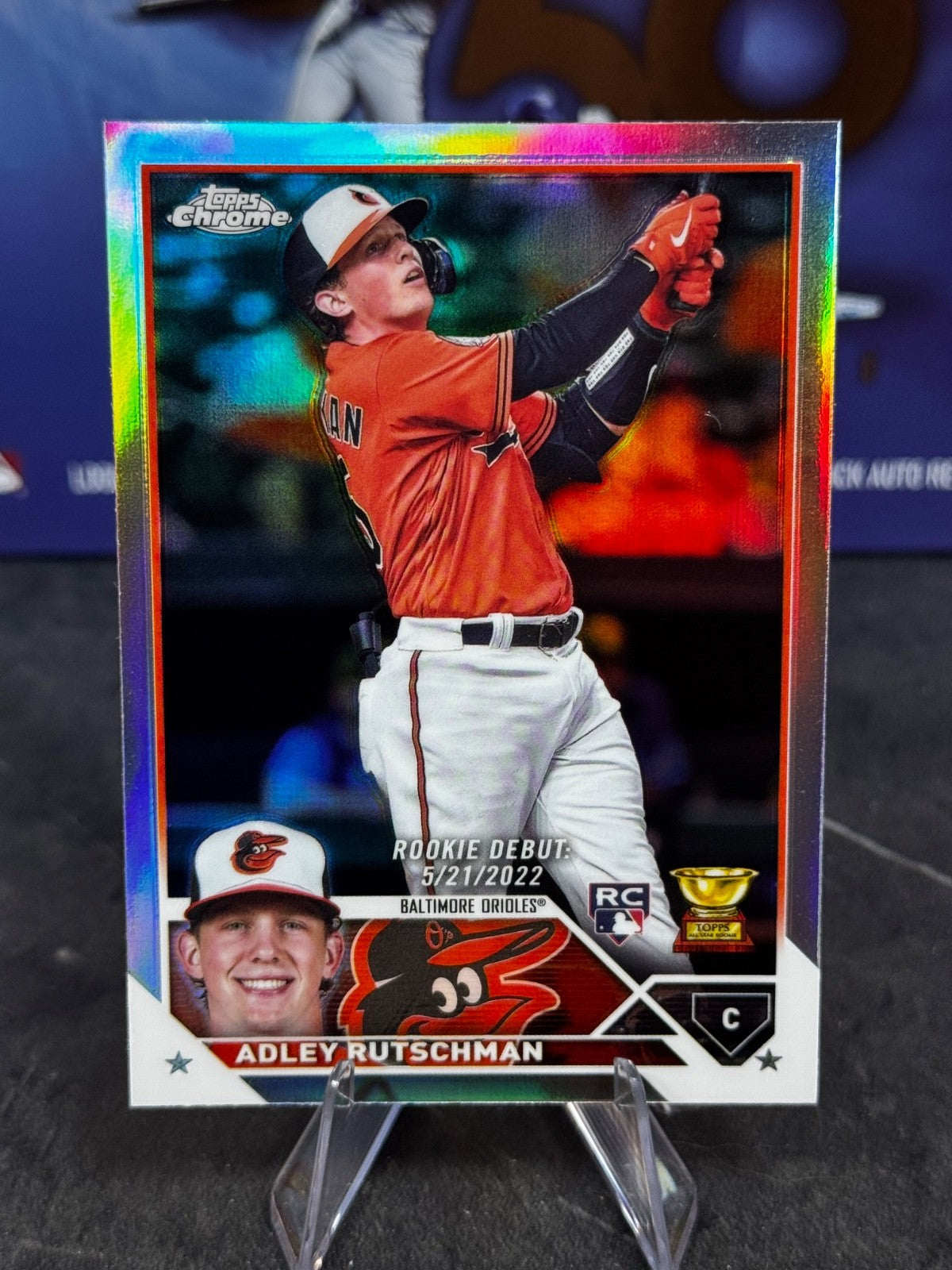 2023 Topps Chrome - Rookie Debut Adley Rutschman #USC1 Refractor (RC)