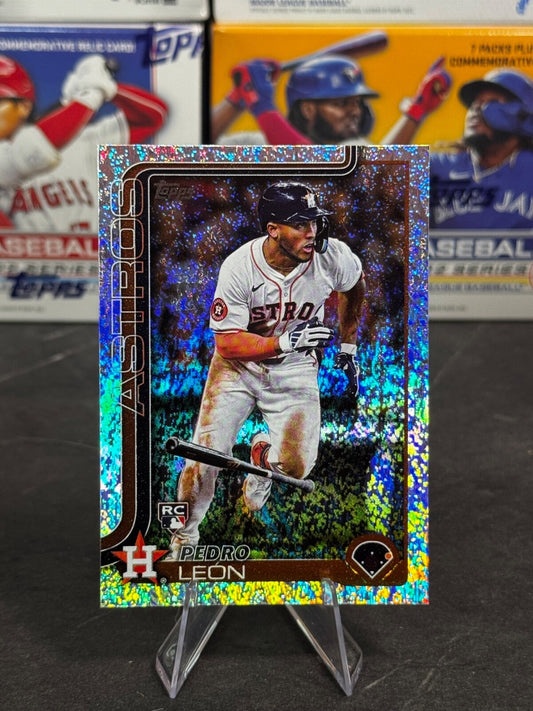 2025 Topps Series 1 - Pedro Leon #30 Holofoil (RC)