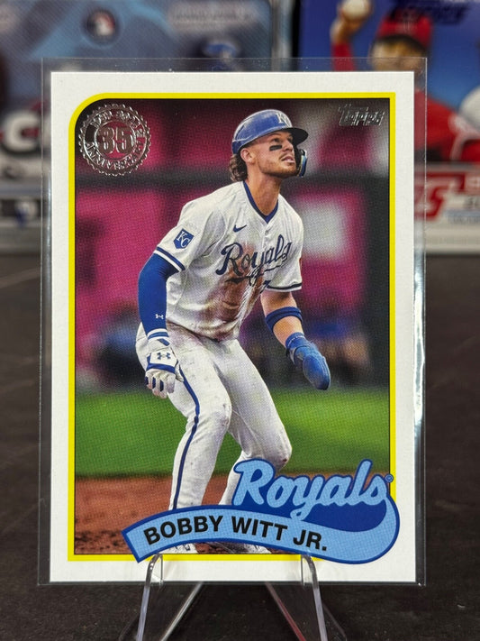 2024 Topps Update Series - 1989 Topps Baseball Bobby Witt Jr. #89US-48
