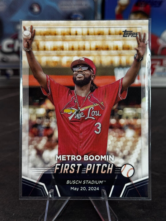 2024 Topps First Pitch Metro Boomin #FR-9