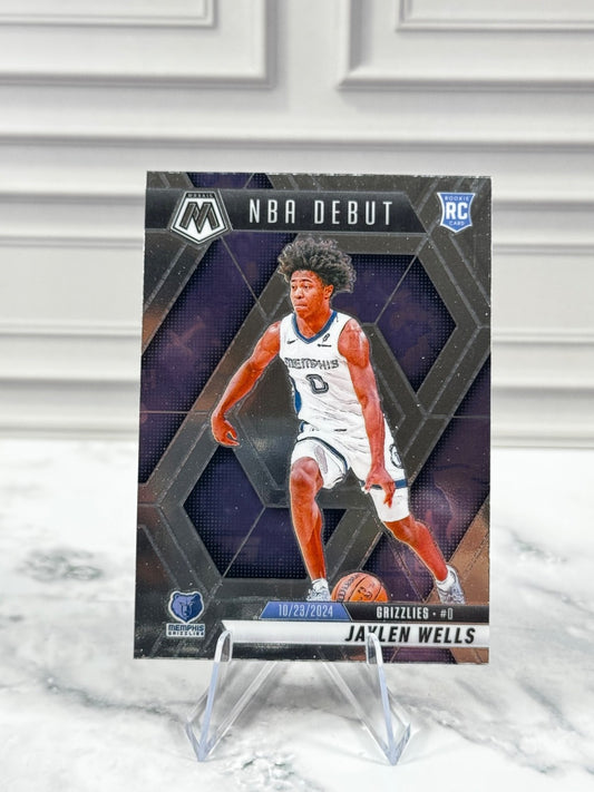 2024-25 Panini Mosaic - NBA Debut Jaylen Wells #260 (RC)