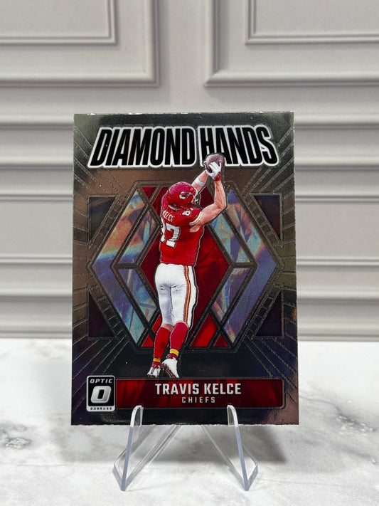 2024 Panini Donruss Optic - #8 Travis Kelce Diamond Hands