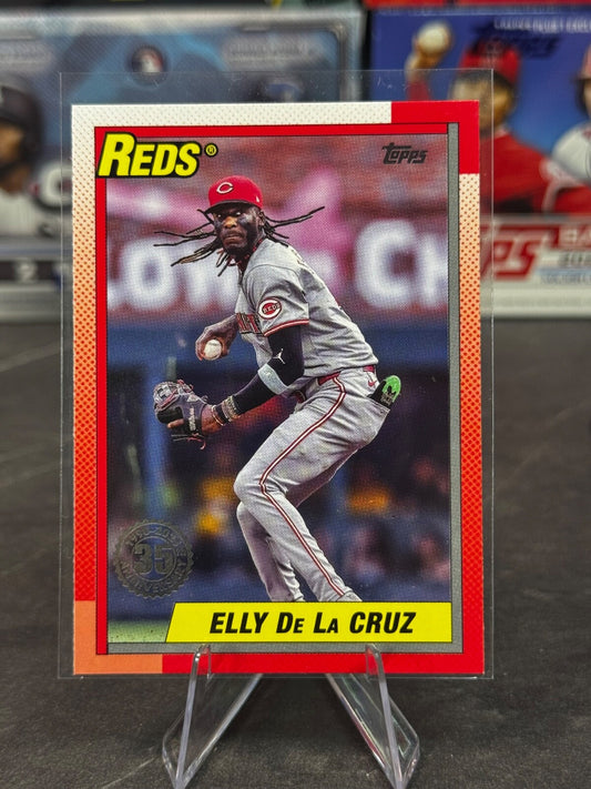 2025 Topps Series 1 - 1990 Topps Baseball Elly De La Cruz #T90-20