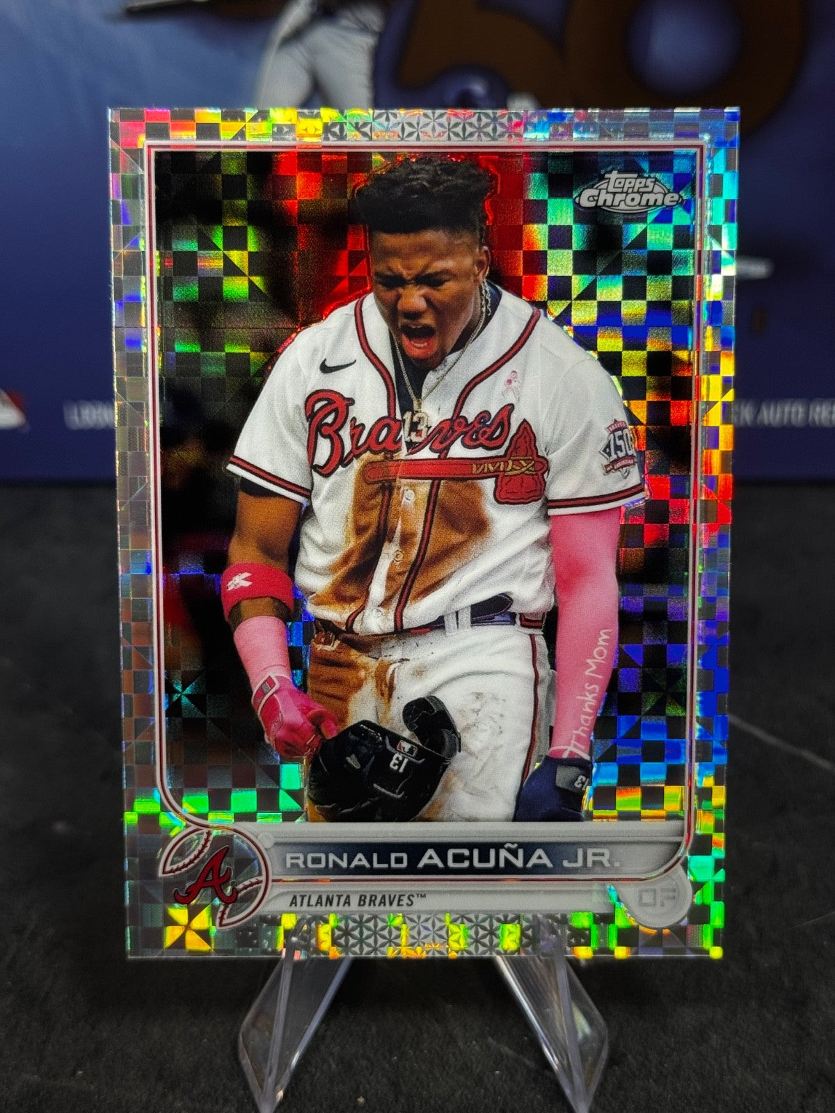2022 Topps Chrome - Ronald Acuña Jr. #165 X-Fractor