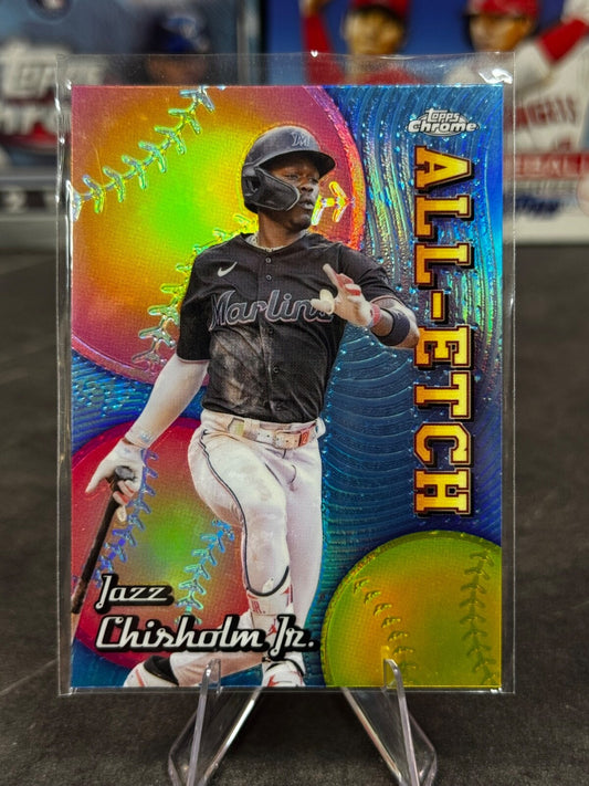 2024 Topps Chrome - All-Etch Jazz Chisholm #CAE-22