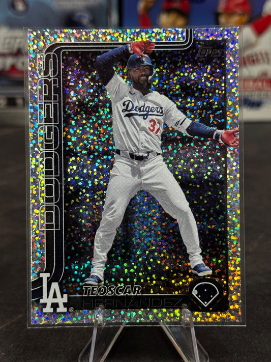 2025 Topps Celebration - Teoscar Hernandez #176 Confetti Sparkle