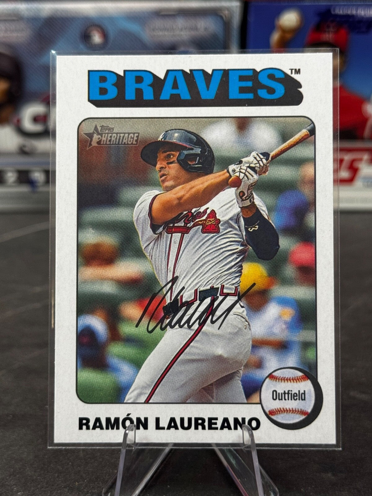 2024 Topps Heritage High Number - Ramon Laureano White Border #551