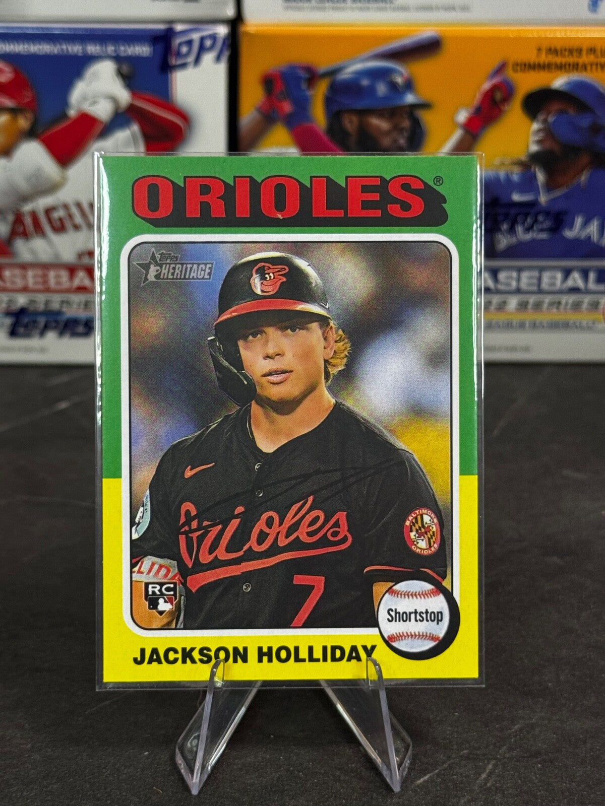 2024 Topps Heritage High Number - Jackson Holliday Rookie #692 (RC)