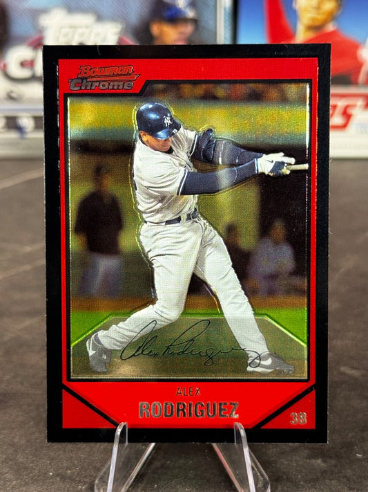 2007 Bowman Chrome - Alex Rodriguez #166