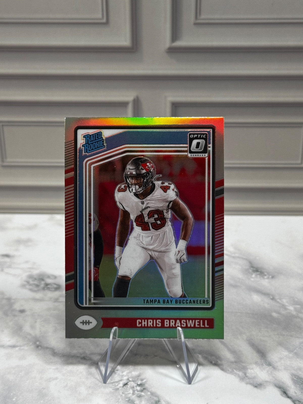 2024 Panini Select - Chris Braswell Rated Rookie #220 Silver Prizm (RC)