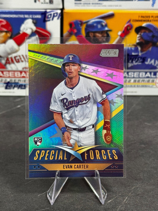 2024 Topps Stadium Club - Special Forces Evan Carter #SF-23 (RC)