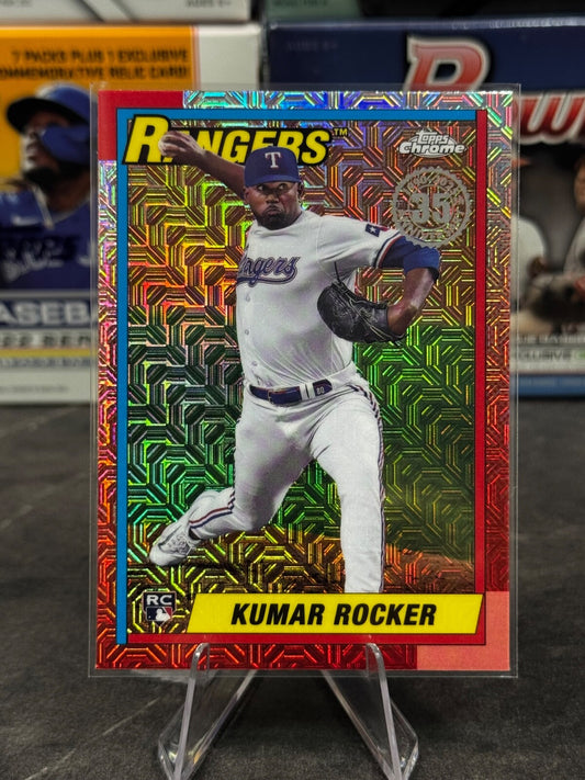 2025 Topps Series 2 - Mojo Refractor #T90C-141 KUMAR ROCKER ROOKIE (RC)