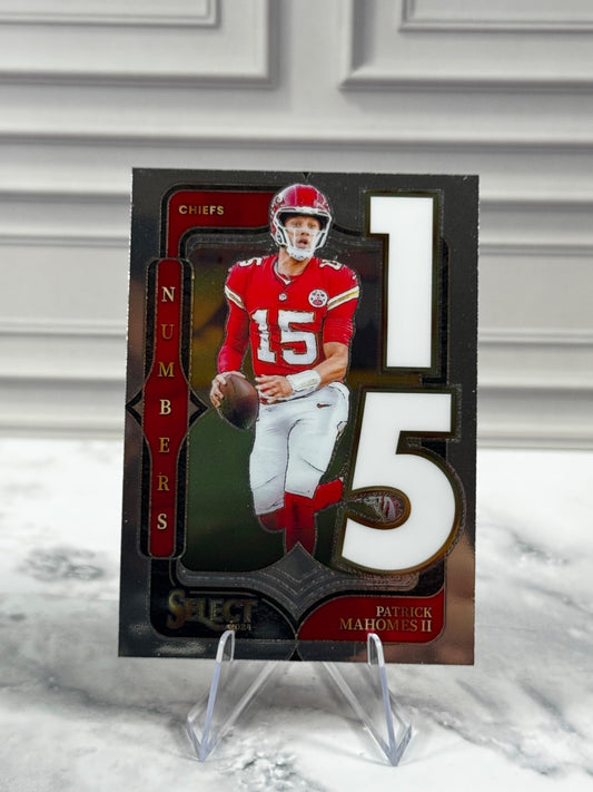 2024 Panini Select - Select Numbers Patrick Mahomes II #9