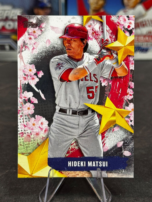 2025 Topps Series 1 Tokyo Series - Stars of Japan Hideki Matsui #SOJ-20 Angels