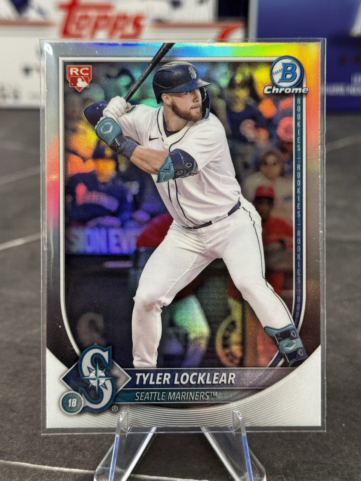 2025 Bowman - Tyler Loclear #90 RED RC Refractor Rookie (RC) TOPPS REDEMPTION
