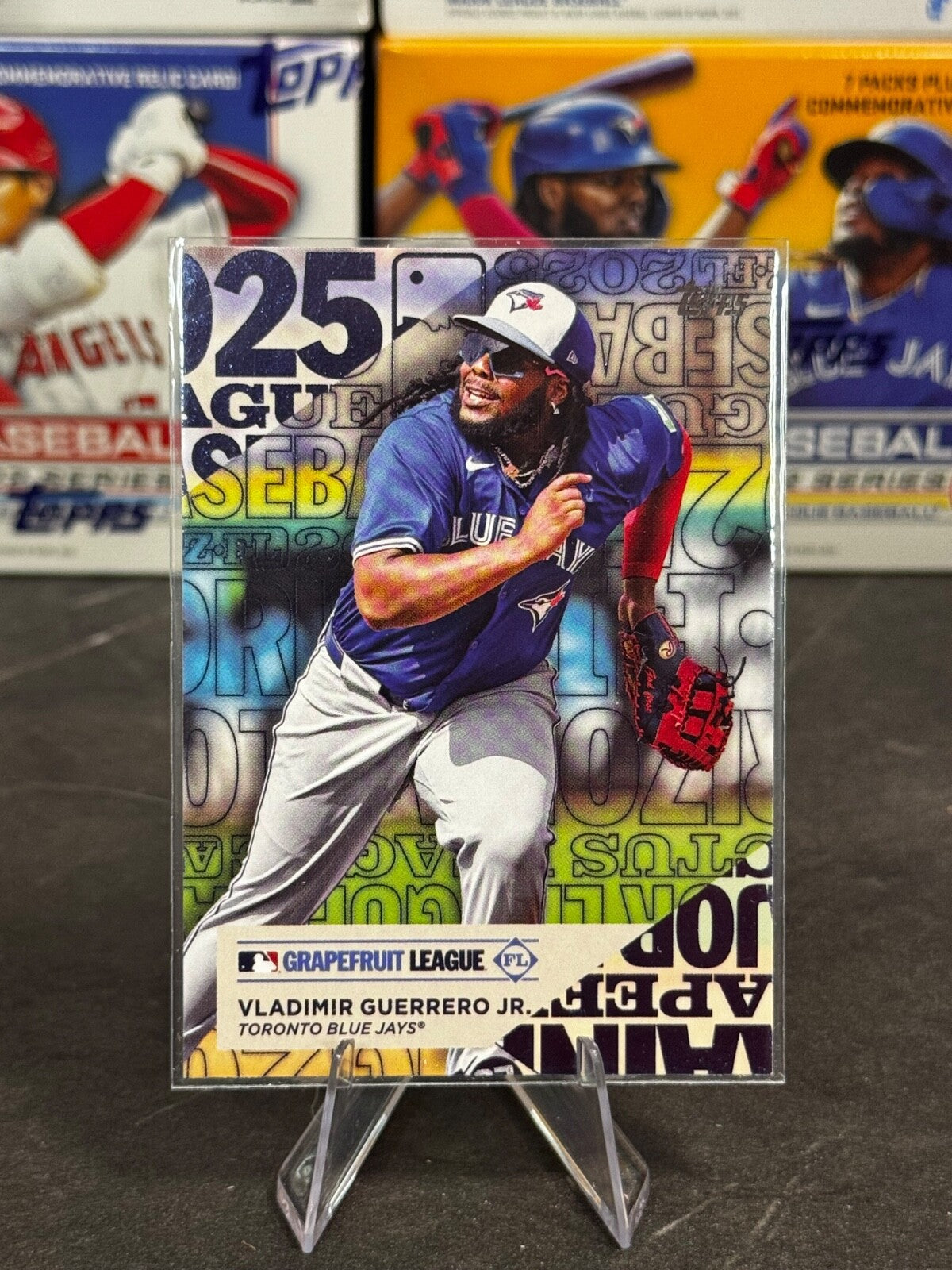 2025 Topps Series 1 - Training Grounds Vladimir Guerrero Jr. #TG-7
