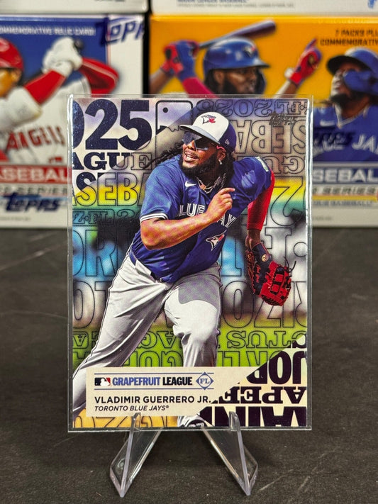 2025 Topps Series 1 - Training Grounds Vladimir Guerrero Jr. #TG-7