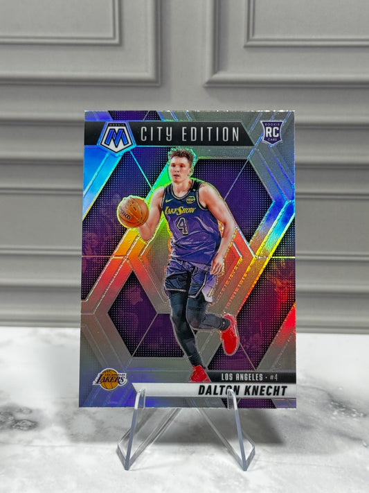 2024-25 Panini Mosaic - City Edition Dalton Knecht Rookie #271 Silver Prizm (RC)