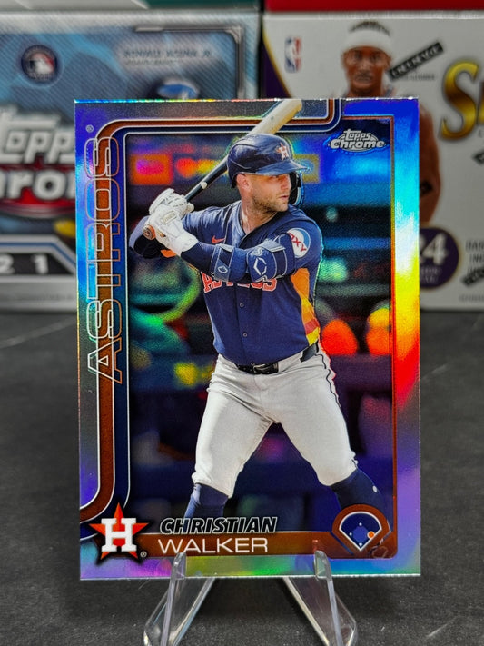 2025 Topps Chrome - #279 Christian Walker Refractor