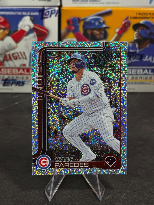 2025 Topps Series 1 - Isaac Paredes #138 Confetti Sparkle
