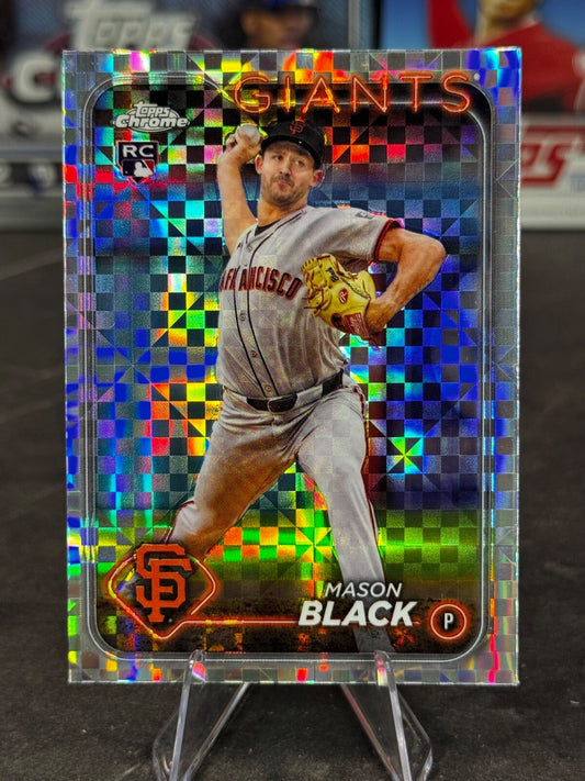 2024 Topps Chrome Update Series - Mason Black #USC121 X-Fractor (RC)